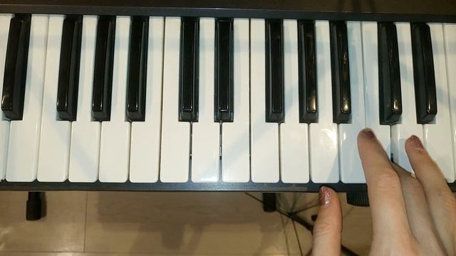 Легко сыграть. Abba "Happy New Year". Как играть припев мелодии. смотреть онлайн