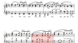 Арно Бабаджанян Мелодия ноты пианино Melodie  Arno Babajanyan Piano Sheet MUSIC Tutorial