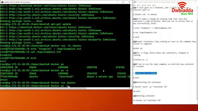 How to run and manage docker container using pre existing images | Docker tutorial смотреть онлайн