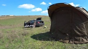 Установка палатки с внутренней капсулой Carp Pro Diamond