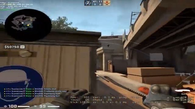 Хорошие лайфхаки для карт Dust 2, Inferno, Overpass, Mirage. смотреть онлайн