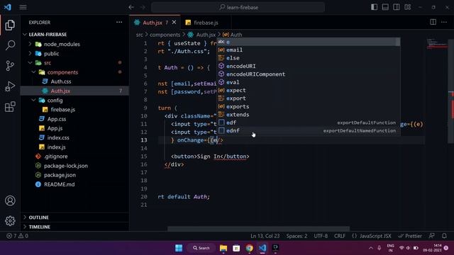 React Firebase Email and Password Authentication | React Firebase tutorial | Malayalam смотреть онлайн