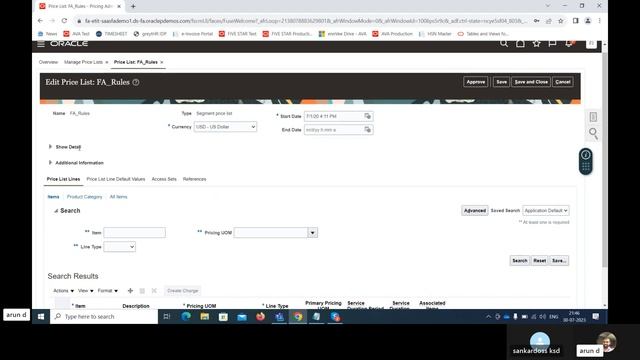 Oracle SCM - Fusion - Price List , Items creation смотреть онлайн