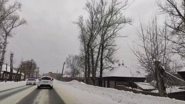 Проезжая через Барыш пасмурным зимним днем 06.01.23 смотреть онлайн