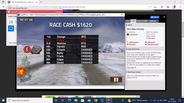 Dirt Bike Racing Gameplay 05|11|2022 / Turbonuke Gameplay смотреть онлайн