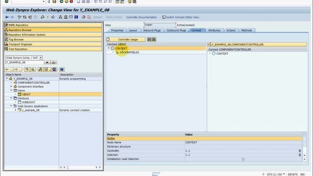 Webdynpro for ABAP Part6b смотреть онлайн
