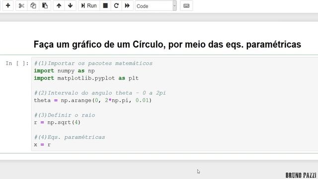 Python - Plot Circulo | Equações Paramétricas смотреть онлайн