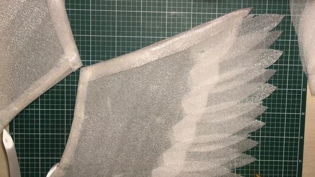Крылья Ангела из подложки своими руками / DIY How To Make Angel Wings /Asas De Anjo DIY