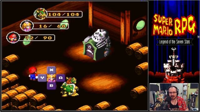 Super Mario RPG: Legend Of The Seven Stars - The Sunken Ship Password Investigation - Episode 14 смотреть онлайн