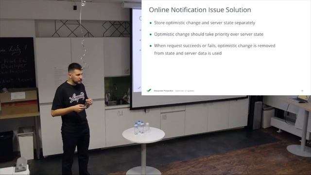 Александр Полянкин - Optimistic UI updates. Проблемы и решения / PiterJS #29 смотреть онлайн
