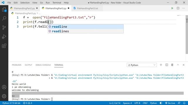 Python File Handling Part-3 | Python Beginner to Advance in Hindi #31 смотреть онлайн