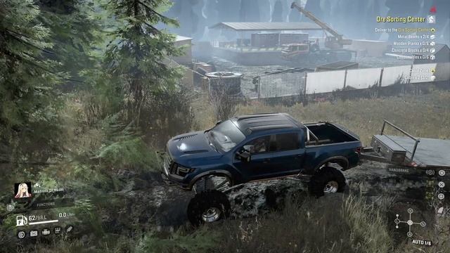 Snow runner -PS5 relaxing run (realistic mods/no commentary) смотреть онлайн