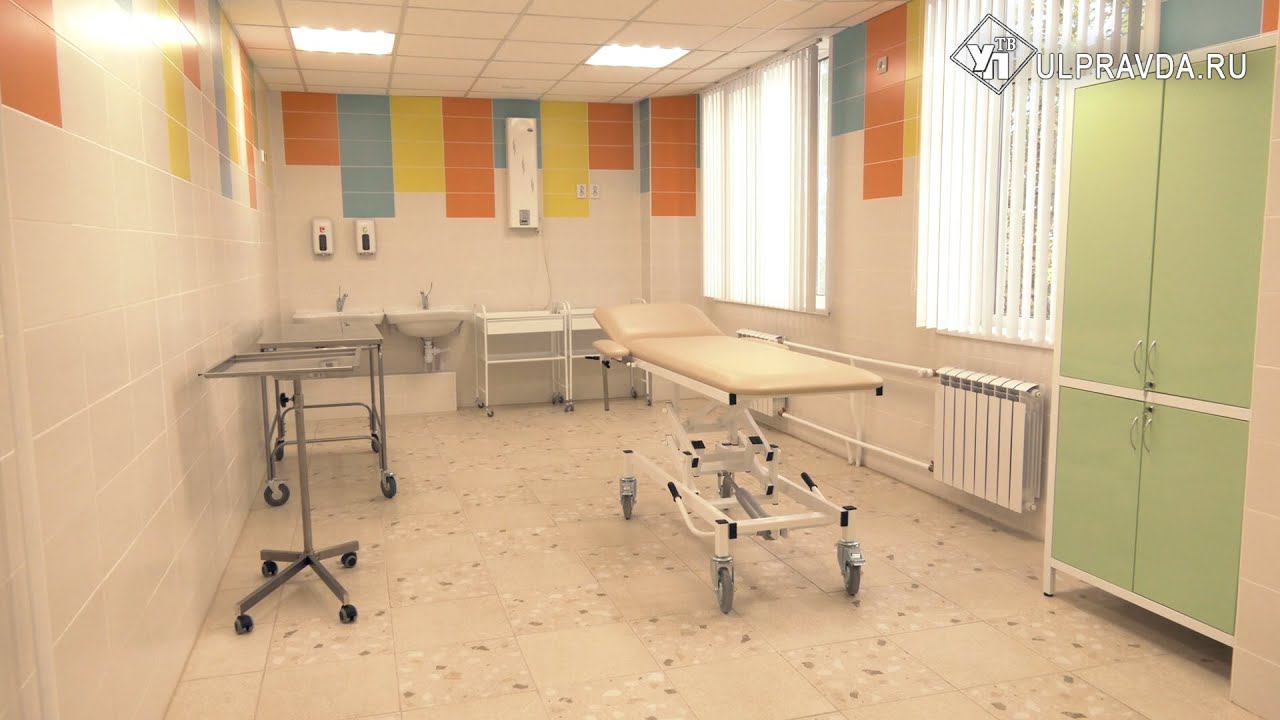 В детском стационаре на Сурова отремонтировали два отделения