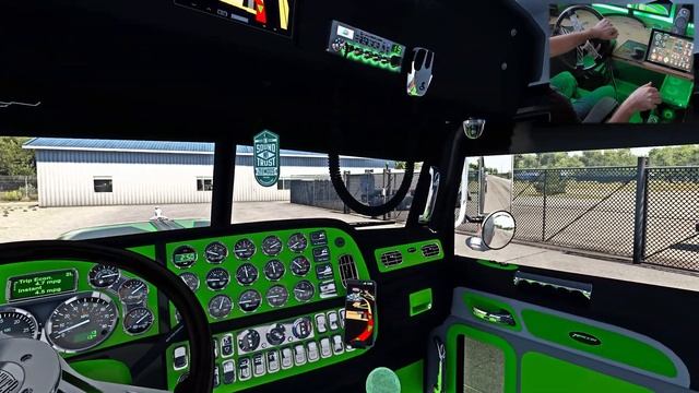 NEW Pete 379 Flat top in the Fleet ? #23 | American Truck Simulator | Realistic Driving смотреть онлайн