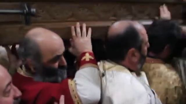 Перенесение мощей преподобного Гавриила Ургебадзе смотреть онлайн
