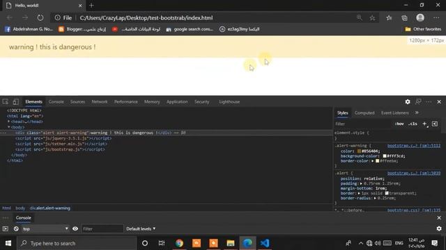 7 bootstrap tutorial | create alert in bootstrap смотреть онлайн