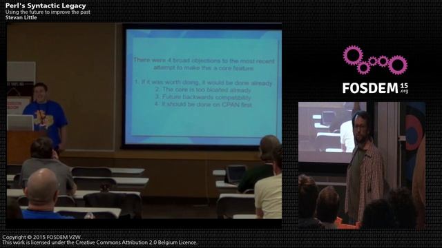 FOSDEM 2015 - Developer Room - Perl - Erl Syntactic Legacy смотреть онлайн