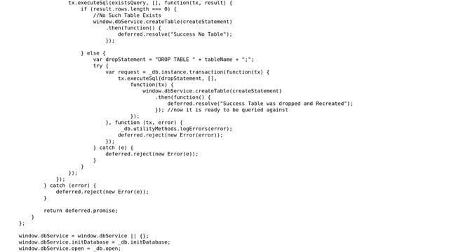 Code Review: Simple factory for CRUD operations on Sqlite using Javascript and Q смотреть онлайн