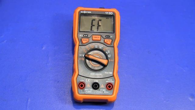 Мультиметр RM113D - УдачныйTrue RMS MULTIMETER RICHMETERS смотреть онлайн