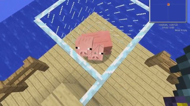 Minecraft - Как простую свинью превратить в свинозомби смотреть онлайн