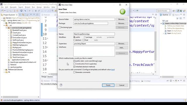 Spring and Hibernate Tutorial #17 | Bean Scopes and Write Some Code смотреть онлайн