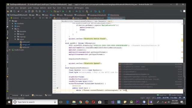 Android Studio Bluetooth Connect with arduino & other bluetooth devices смотреть онлайн