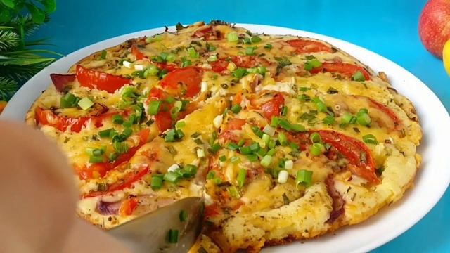 Ленивая пицца без выпечки и духовки на скорую руку смотреть онлайн