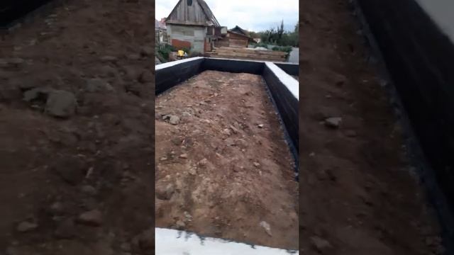 Гидроизоляция фундамента битумным праймером,под засыпку. смотреть онлайн