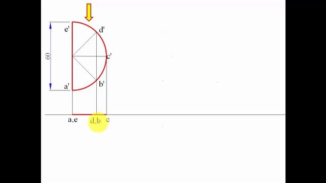 PROJECTION OF PLANES_Lecture 17_Semi-Circular Plate смотреть онлайн