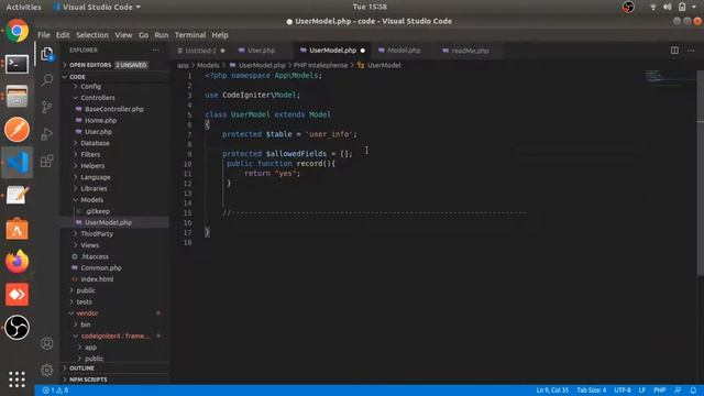 Model in Codeigniter Part #11 | Codeigniter 4 tutorial in Hindi смотреть онлайн