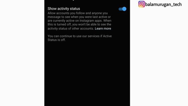 instagram active status not showing problem tamil / Balamurugan Tech смотреть онлайн