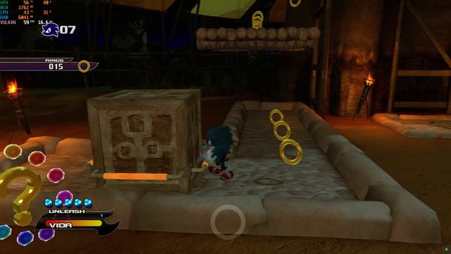 Gameplay Sonic Unleashed XBOX 360 - emulador xenia PC AMD FX 8350/RTX 3060 TI смотреть онлайн