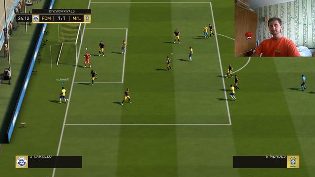 FIFA 19 мое первое видео. Прикольные эмоции!!! смотреть онлайн