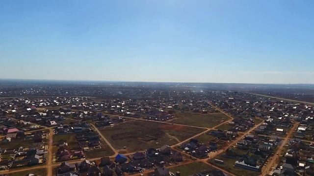 Полет над п. Заречье, г. Оренбург (DJI Phantom 4) смотреть онлайн