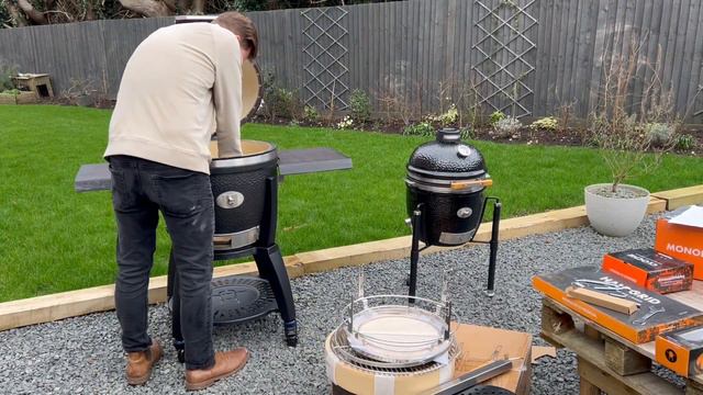 Unboxing of Monolith Avantgarde and seasoning of the kamado смотреть онлайн