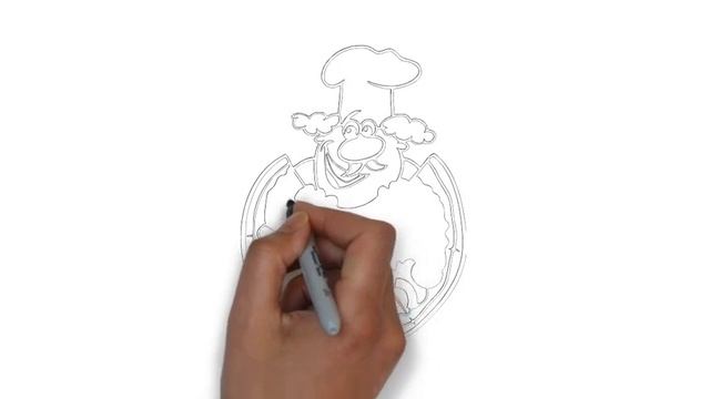 как нарисовать пиццу,how to draw a pizza,cómo dibujar una pizza,come disegnare una pizza смотреть онлайн
