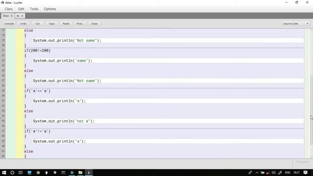 BlueJ Beginner JAVA Part 7 | ICSE Class 9 JAVA Programming |if-else смотреть онлайн