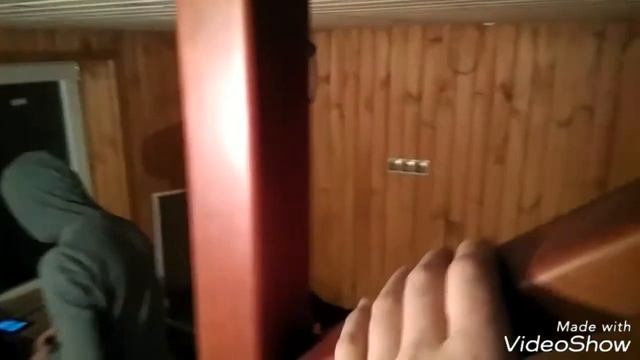 Лестница на металлический каркас. Очень бюджетный вариант. смотреть онлайн