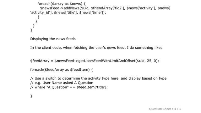 MySQL : How can I improve this PHP/MySQL news feed? смотреть онлайн