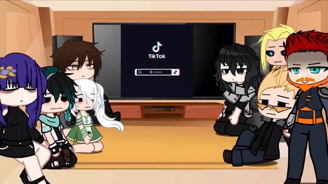 Mha react to Teyvat academy teacher | pro heroes react to archons | Genshin impact school AU | (1/4 смотреть онлайн