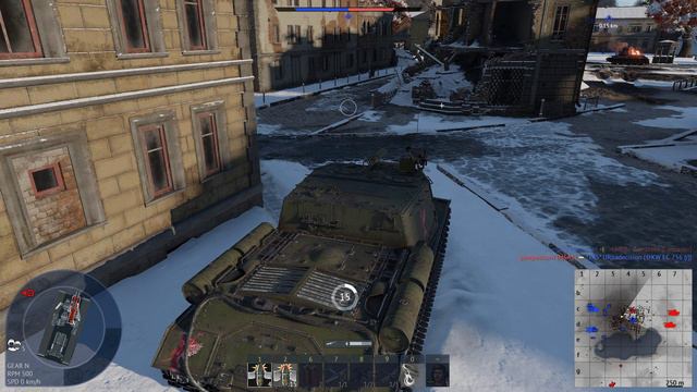 ISU 152 Actual Gameplay War Thunder Part 2 смотреть онлайн