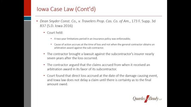 2016 Year in Review: Recent Midwest Legal Decisions Impacting Real Estate and Construction Law смотреть онлайн