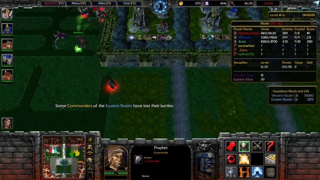 Warcraft 3 Classic HellHalt TD Competitive #7 смотреть онлайн