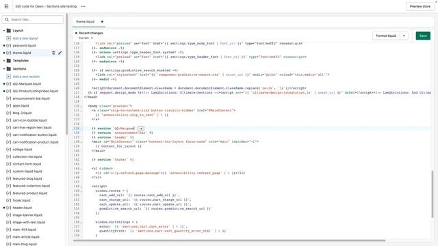 How to add your qwiqode marquee announcement bar to your header смотреть онлайн