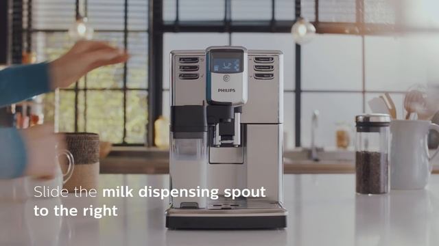 How to install and use Philips 5000 series espresso machine | EP536X | смотреть онлайн