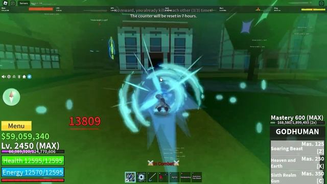 The BEST Bounty Hunting build in Blox Fruits... смотреть онлайн