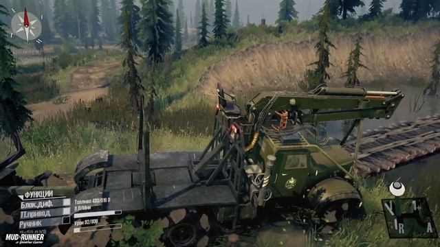 ? Spintires: MudRunner Карта «Солянка» [Тест] смотреть онлайн