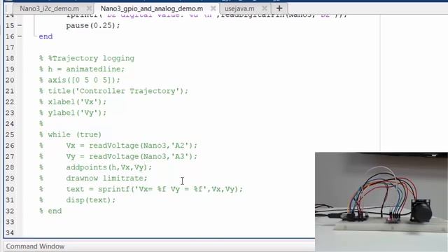 Взаимодействие MATLAB с оборудованием: 02. Взаимодействие MATLAB и Arduino