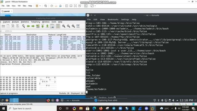 learn to start reverse shell and analyze traffic in wireshark смотреть онлайн