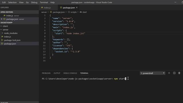 Nodejs Packages Series - Socket io смотреть онлайн